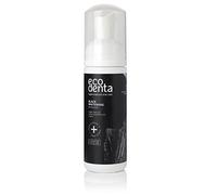 Ecodenta Foaming Mouthwash to Fight Bad Breath - Mouth Foam with Activated Charcoal - Teeth Whitening Mouth Wash - Alcohol Free Fluoride - Antibacterial, 150ml