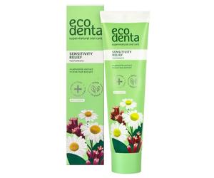 Ecodenta Sensitivity Relief Toothpaste with Camomile, Clove Extracts and Kalident - Tooth Paste with Fluoride 100ml