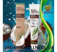 ECODENTA VEGAN FRIENDLY Multi-purpose toothpaste with Coconut Oil 75ml.