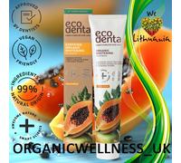 ECODENTA VEGAN FRIENDLY Whitening toothpaste with Papaya extract 75ml.