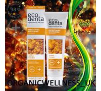 ECODENTA Whitening toothpaste with Amber Extract 100ml.