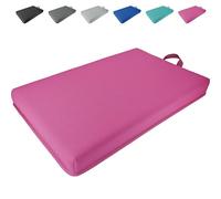 ECODESEO Extra Thick Kneeling Pad, Bath Kneeler Pad, Garden Kneeling Pad for Knee, Water Resistant Soft Memory Foam Cushioning for Workout, Yoga, Bathing, Physical Therapy, Prayer Pillow, Pink