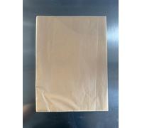 EcoDispose 500 Pcs, 12-3/16" x 16-3/8" Non-Stick Precut Parchment Paper Baking Sheets Half Pan liner for Bake (Unbleached)