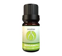 Ecodrop Bergamot FCF Essential Oil 10ml | Citrus Bergamia, Steam-Distilled