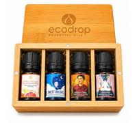 Ecodrop Calming Essential Oils Blend Set | 4 x 5ml Aromatherapy Oils
