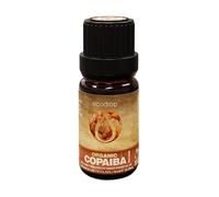 EcoDrop Copaiba Essential Oil, Cosmos Certified Organic, 100% Pure, Perfect for Aromatherapy, Massage, Diffuser, 10ml