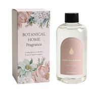 Ecodrop English Pear & Freesia Reed Diffuser Refill - 250ml | Long-Lasting Refill Oil for Home Fragrance | Natural Essential Oil Blend | Floral, Fresh & Invigorating Room Scent | Reeds Not Included