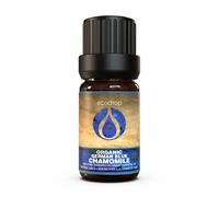 Ecodrop German Chamomile Essential Oil - 5ml | 100% Natural Matricaria Chamomilla Oil | Organic Aromatherapy Diffuser & Massage Oil for Relaxation, Calm, Mood, Focus & Skincare