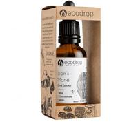 Ecodrop Lions Mane Mushroom Supplement 50ml, Dual Extract Liquid Tincture