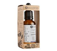 Ecodrop Organic Turkey Tail Mushroom I 30ml I Double Extract Liquid Tincture Turkey Tail Supplement I Heavy Metal-Free, Nordic Sourced, & Fully Traceable I Manufactured in Finland