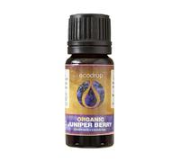 Ecodrop Pure Juniper Berry Essential Oil - 10 ml | 100% Natural & Organic Indian Juniperus Communis Oil | for Diffuser, Massage, Aromatherapy, Bath, Soap & Candle Making | Skin Health & Calm Mind