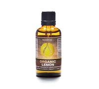 Ecodrop Pure Lemon Essential Oil - 50ml | 100% Natural Italian Citrus Limon Oil | Aromatherapy Massage, Diffuser, Bath & Candle Oil for Clear Skin, Hair Growth & Mood Boost | Organic