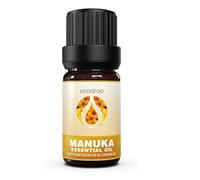 Ecodrop Pure Manuka Essential Oil - 5ml Bottle | 100% Natural Aromatherapy Diffuser Oil for Scalp & Skin | Leptospermum Scoparium Breakout Treatment, Clears Skin & Helps Dryness | Certified Organic