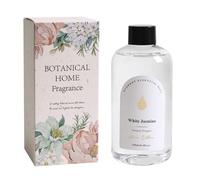 Ecodrop White Jasmine Reed Diffuser Refill - 250ml | Long-Lasting Refill Oil for Home Fragrance | Natural Essential Oil Blend | Floral, Fresh & Invigorating Room Scent | Reeds Not Included