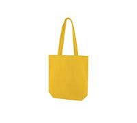 Ecoduka® 10oz Coloured Heavy Cotton Canvas Tote Bag | 42x38x10 Shopping Bag in 15 Vibrant Colours | 320gsm Orange, Yellow, Purple, Red, Royal Blue, Pink, Green, Burgundy, Navy, Turquoise, White, Grey,