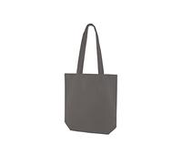 Ecoduka® 10oz Coloured Heavy Cotton Canvas Tote Bag | Shopping Bag in 15 Vibrant Colours | 320gsm Orange, Yellow, Purple, Red, Blue, Pink, Green (Grey)