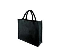 Ecoduka® Classic Coloured Supermarket Jute Shopper Bag, Eco Hessian Dyed Shopping Bag with Short Padded Handles | Sustainable Reusable Market Bag | UK Supplier