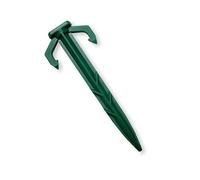 Ecoduty 100 ct. Contractor Grade 4 Inch Biodegradable Stakes, Sod staples For Securing Weed Fabric, Landscape Fabric, Netting, and Blanket