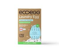 Ecoegg Bio Laundry Egg with 70 washes included | Detergent Replacement | No phosphates, no palm oil, no chlorine bleach or petrochemicals | Sensitive Skin | Fresh Linen
