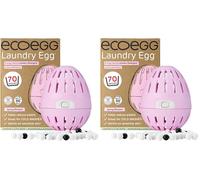 ecoegg - Laundry Egg, 70 Washes - Non-Bio Laundry Detergent for Sensitive Skin -Spring Blossom - Refillable (Pack of 2)