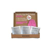 Ecoegg Laundry Egg Refill Pellets | Detergent and Fabric Softener Replacement | Non bio and no enzymes, chlorine bleaches, phosphates, parabens, SLS/SLES or palm oil | 50 Washes | British Bloom