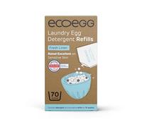 ecoegg Laundry Egg Refills - Non Bio Laundry Detergent for Sensitive Skin - 70 Washes Fresh Linen