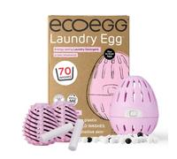 Ecoegg Spring Blossom Refillable Laundry Egg & Dryer Balls. Eco Detergent Replacement. Non Bio, no enzymes, phosphates. 70 Washes. Dryer Balls Reduces Drying Time.