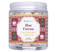 Ecofam Toothpaste Tablets - Warm Cocoa Toothpaste Fresh Breath Fluoride Free Nano Hydroxyapa 90 Tablets