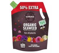 Ecofective ECF0108 Organic Liquid Seaweed for All Plants, (Includes 50% Extra), 1.2L Pouch