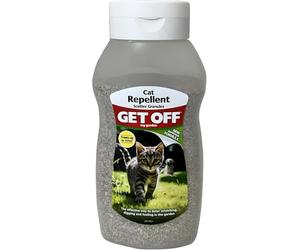 Ecofective GET OFF | Cat & Dog Repellent Granules - Easy to Use Natural Aromatic Plant Oil Formula, Deters Scratching, Digging & Fouling, 500ml Treats up to 117m²