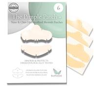 EcoFeminii The Pimple Patch - Nose & Chin Hydrocolloid Spot Patches (6 Count) - Overnight Spot Stickers for Face & Skin, Absorbing Cover for Impurities
