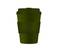 Ecoffee Cup 12Oz 350Ml Reusable Eco-Friendly 100% Plant Based Coffee Cup With Silicone Lid & Sleeve, Oberon