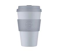 Ecoffee Cup 14Oz 400Ml Reusable Eco-Friendly 100% Plant Based Coffee Cup With Silicone Lid & Sleeve, Glittertind