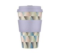 Ecoffee Cup 14oz 400ml Reusable Eco-Friendly 100% Plant Based Coffee Cup with Silicone Lid & Sleeve - Melamine Free & Biodegradable Dishwasher/Microwave Safe Travel Mug, Shandor The Magnificent