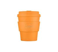 Ecoffee Cup 8oz 240ml Reusable Eco-Friendly 100% Plant Based Coffee Cup with Silicone Lid & Sleeve - Melamine Free & Biodegradable Dishwasher/Microwave Safe Travel Mug, Alhambra