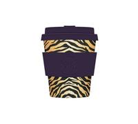 Ecoffee Cup 8Oz 240Ml Reusable Eco-Friendly 100% Plant Based Coffee Cup With Silicone Lid & Sleeve, Colchesterfield