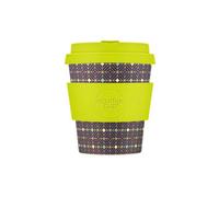 Ecoffee Cup 8oz 240ml Reusable Eco-Friendly 100% Plant Based Coffee Cup with Silicone Lid & Sleeve - Melamine Free & Biodegradable Dishwasher/Microwave Safe Travel Mug, Hubertus Primus