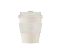 Ecoffee Cup 8oz 240ml Reusable Eco-Friendly 100% Plant Based Coffee Cup with Silicone Lid & Sleeve - Melamine Free & Biodegradable Dishwasher/Microwave Safe Travel Mug, Waicara