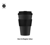 Ecoffee Cup Reusable Eco-Friendly Plant Based Coffee Cups 8oz - 14oz
