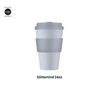 Ecoffee Cup Reusable Eco-Friendly Plant Based Coffee Cups 8oz - 14oz