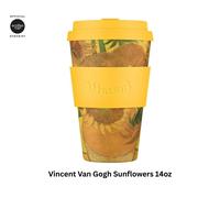 Ecoffee Cup Reusable Eco-Friendly Plant Based Coffee Cups 8oz - 14oz