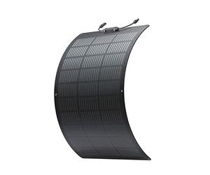 EcoFlow 100W Flexible Solar Panel with IP68 Waterproofing & High Efficiency Solar Modules for Roofs, RVs & More