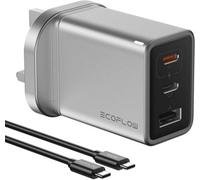 Ecoflow 65W Gan Charger 3-Outlet Type A & C Plug-In Multi-Port Charger 3A