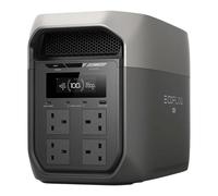 ECOFLOW DELTA 3 Max 2048 Wh Portable Power Station, Silver/Grey