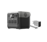 ECOFLOW Portable Power Station RIVER 2 Pro with 65W Charger, 768Wh LiFeP04 Battery, 70 Min Fast Charging, 3X800W AC Outlets, Solar Generator for Outdoor Camping/RVs/Home Use