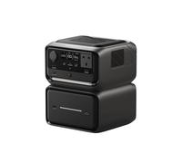 ECOFLOW Portable Power Station RIVER 3 Max Plus (Wireless), 286Wh LFP Battery And 5,000mAh Power Bank, Modular Design, Up To 1200W Output, Expandable to 858Wh, Solar Generator for Outdoor Camping RV