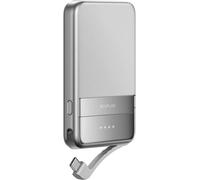 Ecoflow Magnetic Power Bank 5000mAh, Wireless Portable Charger, 30W (Silver)