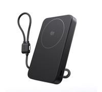 EcoFlow Rapid Mag Qi2.2 Magnetic Powerbank 10000mAh 25W with USB C Cable 36W, Qi2.2 Certified External Battery Magnetic Wireless Power Bank Fast Charger for iPhone 17/16/15 Pro Max Black