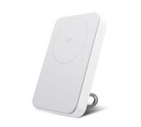 EcoFlow Rapid Mag Qi2 Magnetic Powerbank 10000mAh 15W, Certified Qi2.0 External Magnetic Battery 36W Wireless Power Bank Fast Charger for iPhone 17/16/15 Pro Max White