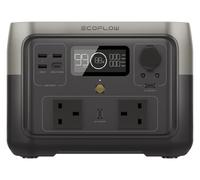 ECOFLOW RIVER 2 Max 512 Wh Portable Power Station, Silver/Grey,Black